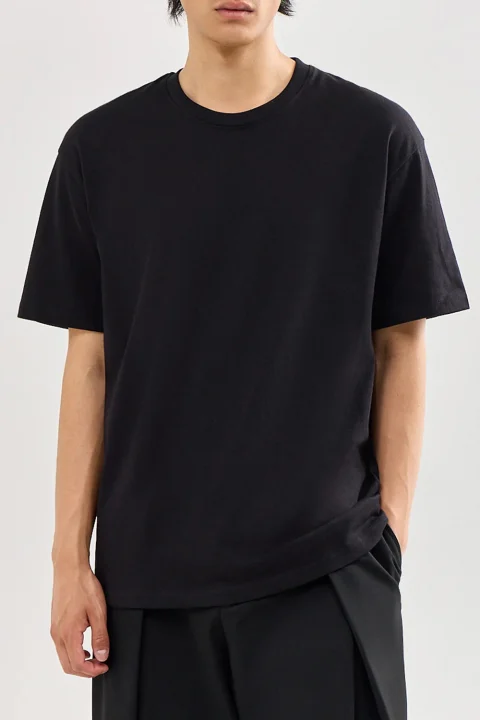 T-Shirt Jjeorganic Relaxed 12298752 C-N10 black — снимка 2