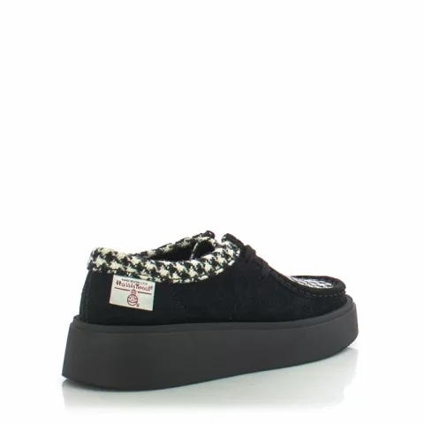 Дамски Ежедневни CLARKS – 26184945 TORVIEW W BLACK TWEEDCOMBI — снимка 3