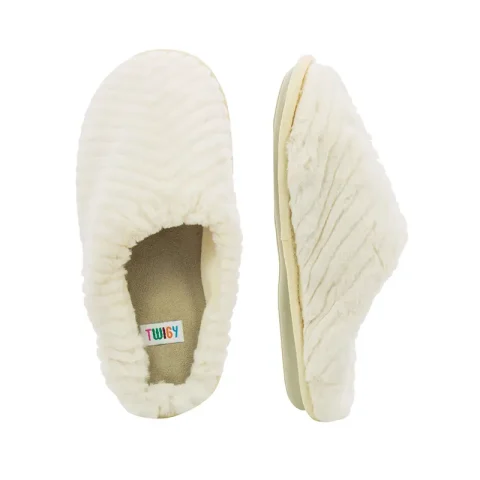 Дамски Домашни Чехли TWIGY – YY0071 JALE BEIGE — снимка 5