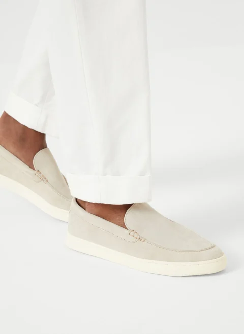 Велурени мокасини 'Sport style' Brunello Cucinelli — снимка 5
