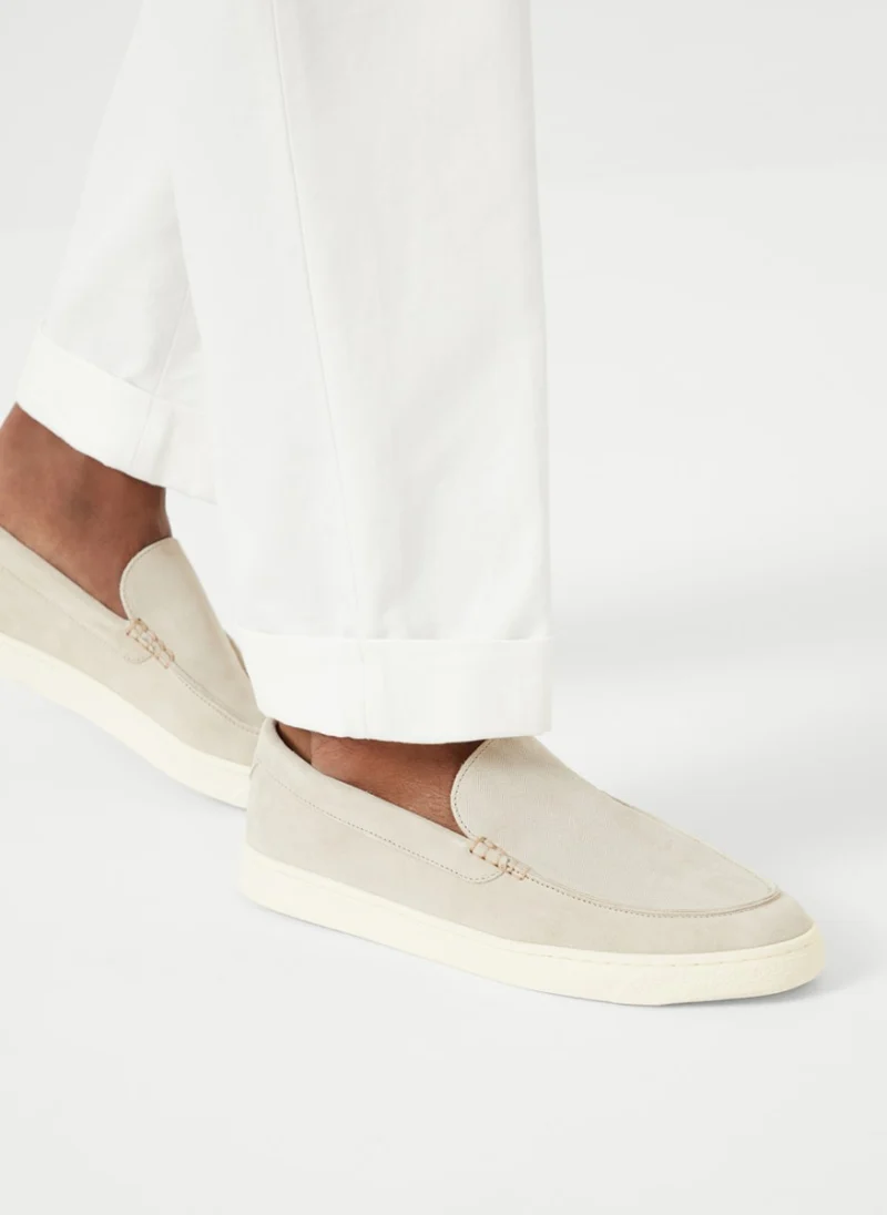 Велурени мокасини 'Sport style' Brunello Cucinelli — снимка 5
