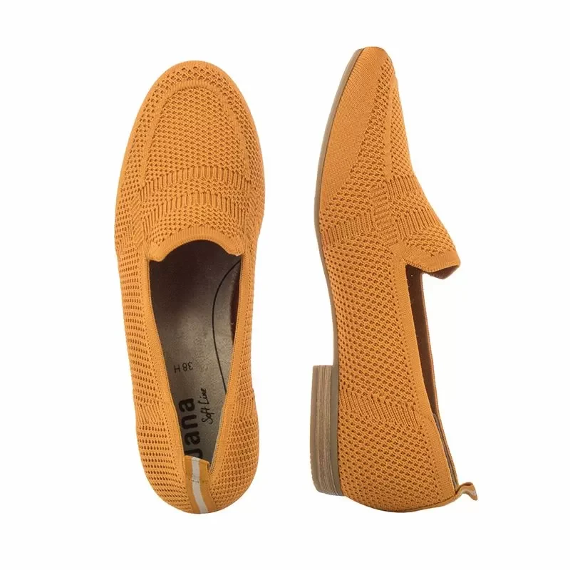Дамски Лоуфър Jana Softline – 8-24266-42 650 ORANGE — снимка 5