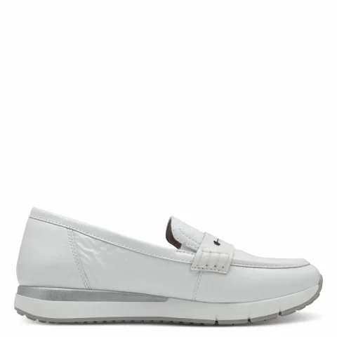 Дамски Мокасини Tamaris COMFORT – Tamaris COMFORT WHITE PATENT — снимка 2