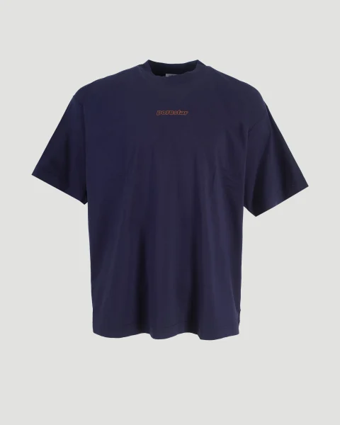 Navy Blue T-Shirt with Print